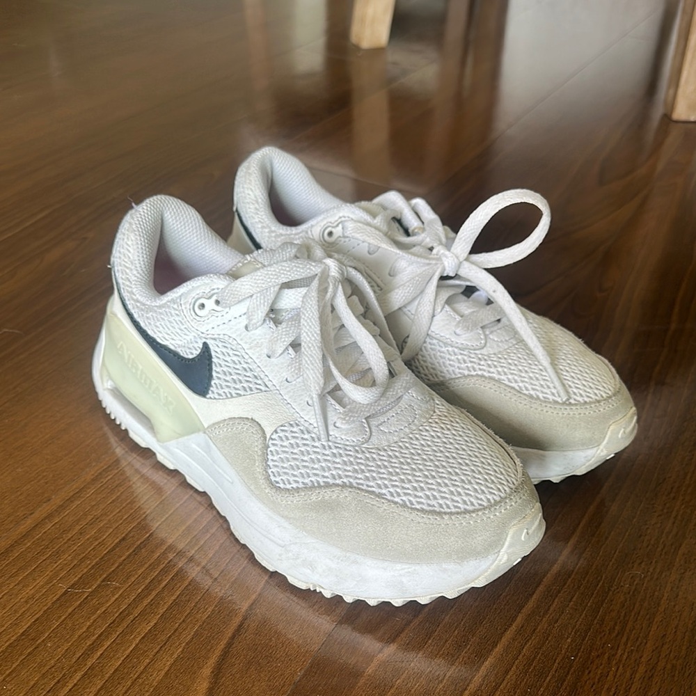 Nike White and Cream Sneakers